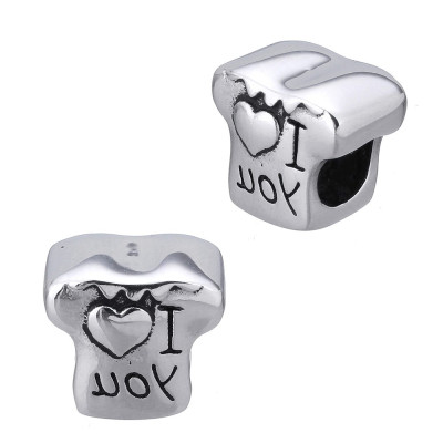 Korálek tričko s nápisem I love You