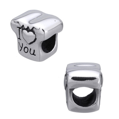 Korálek tričko s nápisem I love You