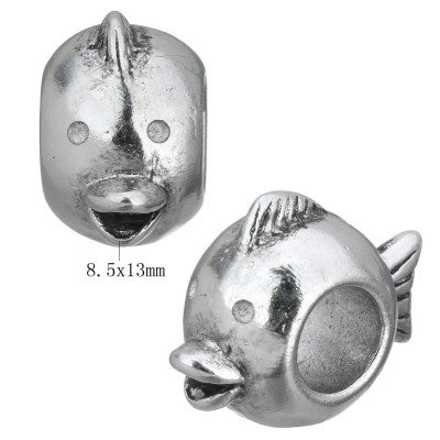 Bead bird of surgical steel