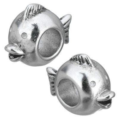 Bead bird of surgical steel