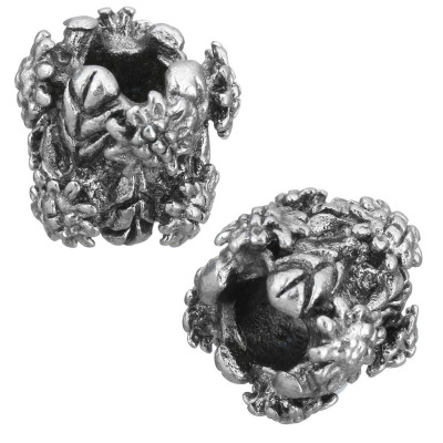 Large bead with surgical steel