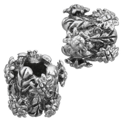 Large bead with surgical steel