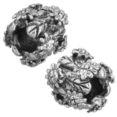 Large bead with surgical steel