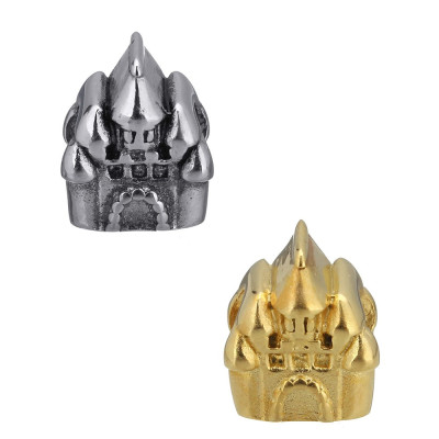 Bead lock in two color variants of surgical steel