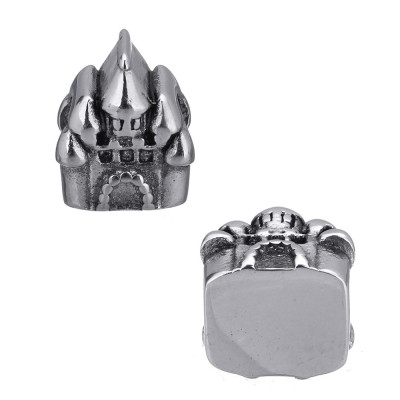 Bead lock in two color variants of surgical steel