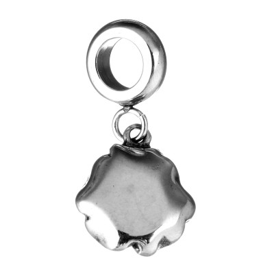 Rose eye pendant in surgical steel