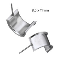 Puseta s miskou o velikosti 8,5 x 11mm z chirurgické oceli