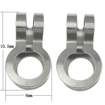 Kalota velká 10,5 x 6 mm, 1 ks, chirurgická ocel