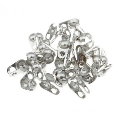 Stainless Steel Bead Tips big size 5mm