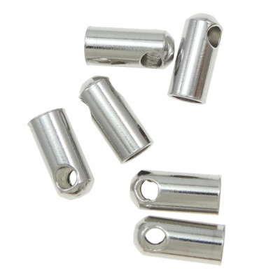 End caps 2.5mm of surgical steel