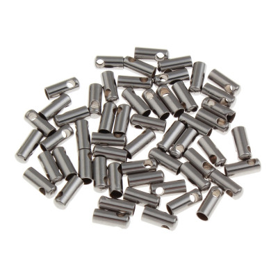 End caps 2.5mm of surgical steel