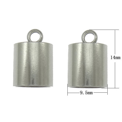 Koncovka hladká 8,5mm z chirurgické oceli