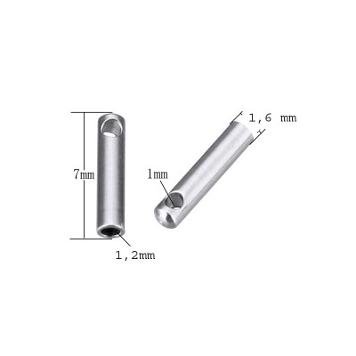 1.2mm surgical steel end piece