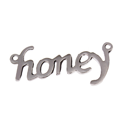 Socket inscription HONEY made of surgical steel