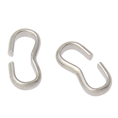 Socket of surgical steel 8 x 4mm