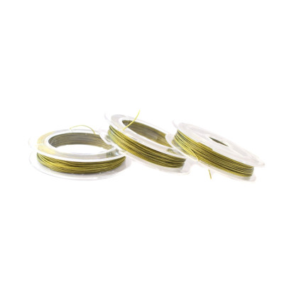 Steel wire 0,45mm in various colors 8m