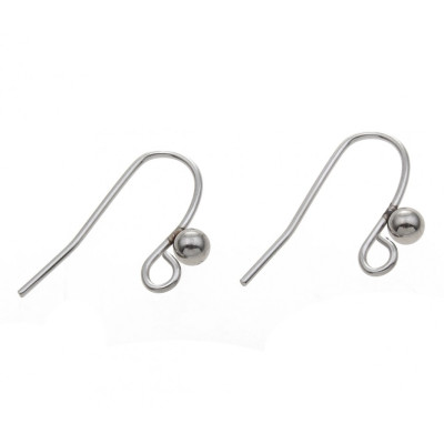 Small afrohook stainless steel