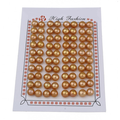 Sweetwater pearl Orange Deep 7-7,5mm half drilled