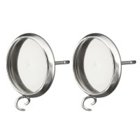 Puseta s miskou a očkem na zavěšení z chirurgické oceli
Puseta s miskou o velikosti 12 x 14 x 12mm z chirurgické oceli