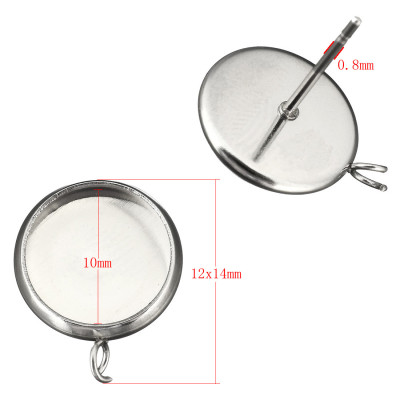 SUSPENS with bowl and eyelet for hanging from surgical steel
