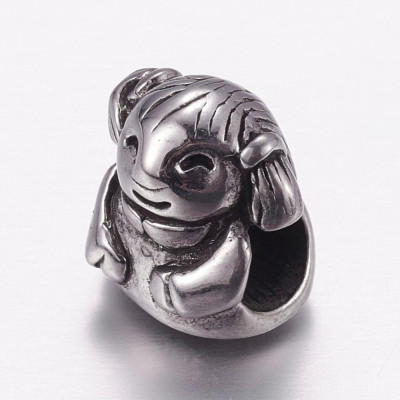 Bead little girl of surgical steel