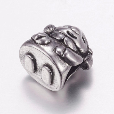 Bead little girl of surgical steel