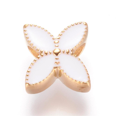 korálek kytička zlatá galvanizace