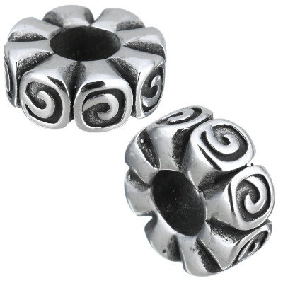Surgical steel annulus bead