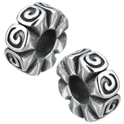 Surgical steel annulus bead