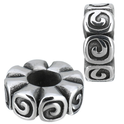 Surgical steel annulus bead