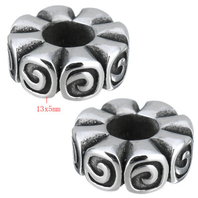 Surgical steel annulus bead