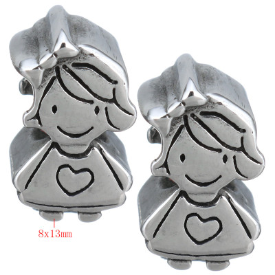 Little surgical steel bead girl