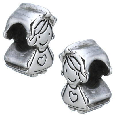 Little surgical steel bead girl