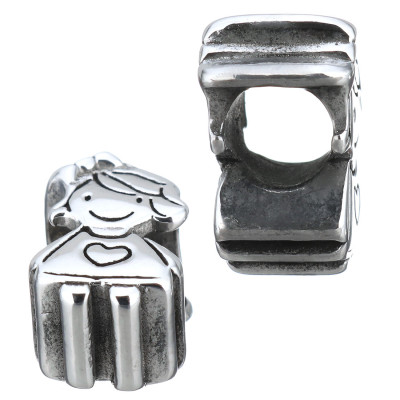 Little surgical steel bead girl