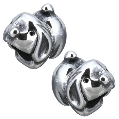 Bead of surgical steel doggy