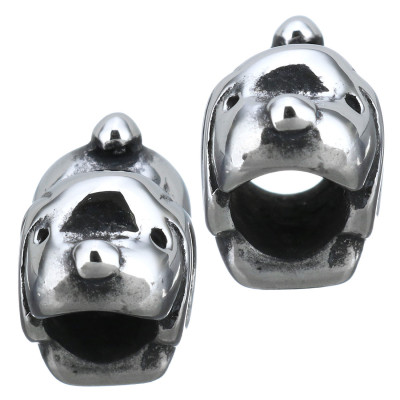 Bead of surgical steel doggy