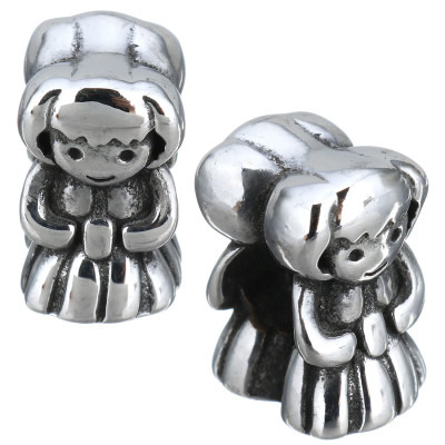 Little surgical steel bead little girl