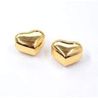 Bead with small lining POLISHED HEART

