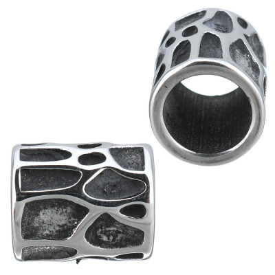 Bead with a large draw-through