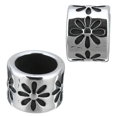 Bead with a large draw-through