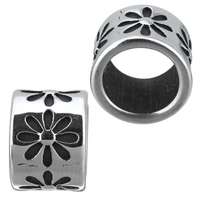 Bead with a large draw-through