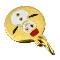 Small round snowman pendant
Material: surgical steel
Dimensions: 12 x 15 x 2mm
Pendant is delivered in two color variants:
1: no electroplating
2: in gold plating