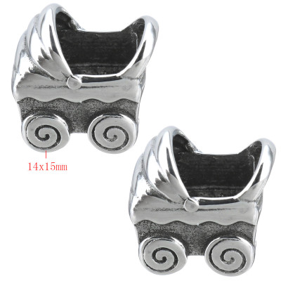 Bead pram of surgical steel