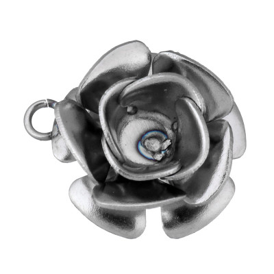 Rosette with a surgical steel loop