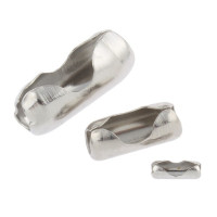 304 Stainless Steel Ball Chain Connectors 13 x 6mm