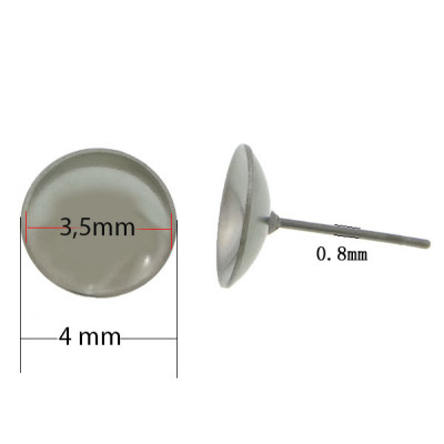 SUSPENS with 4mm bowl made of surgical steel