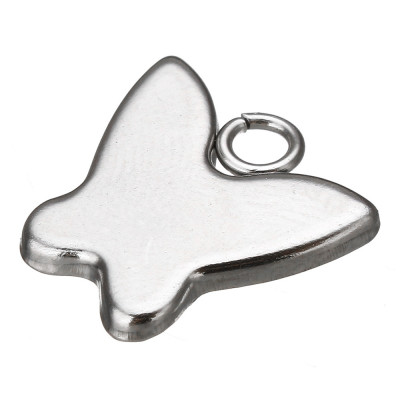 Pendant bed bow tie 14 x 13mm made of surgical steel