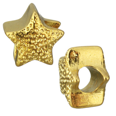 Bead star in dbou color surgical steel