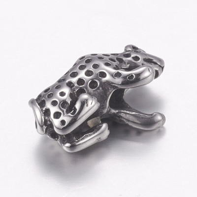 Cheetah steel bead