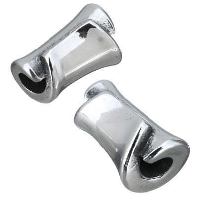 Small surgical steel bead